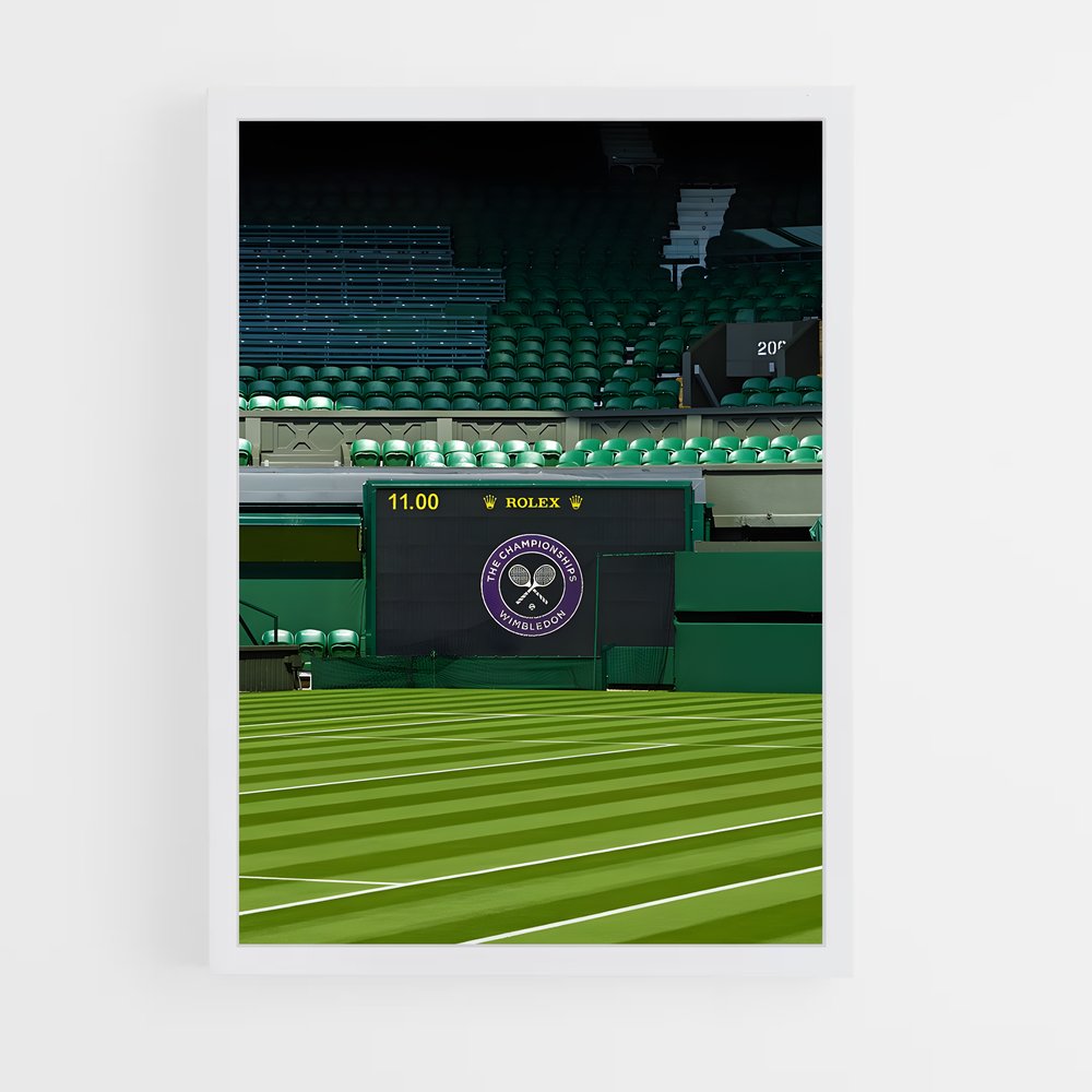 Poster Service de Wimbledon – affiche Tennis (vue 3)